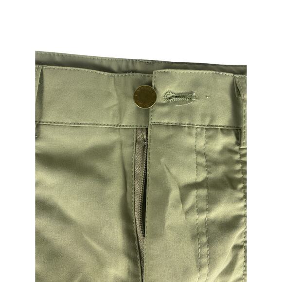 Shorts women's Large green cargo - Picture 2 of 5